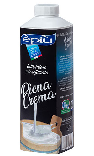 latte piena crema èpiù